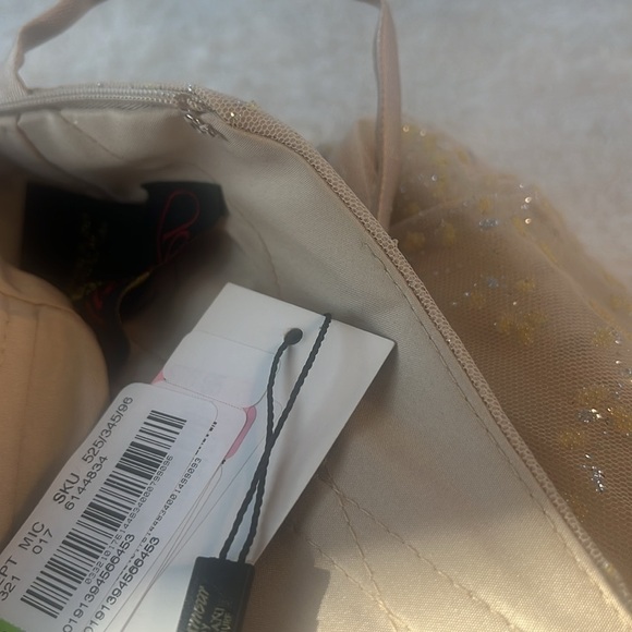 Terani Couture NWT Champagne Tulle Cocktail Dress Wedding Guest Size 6 - Picture 16 of 16